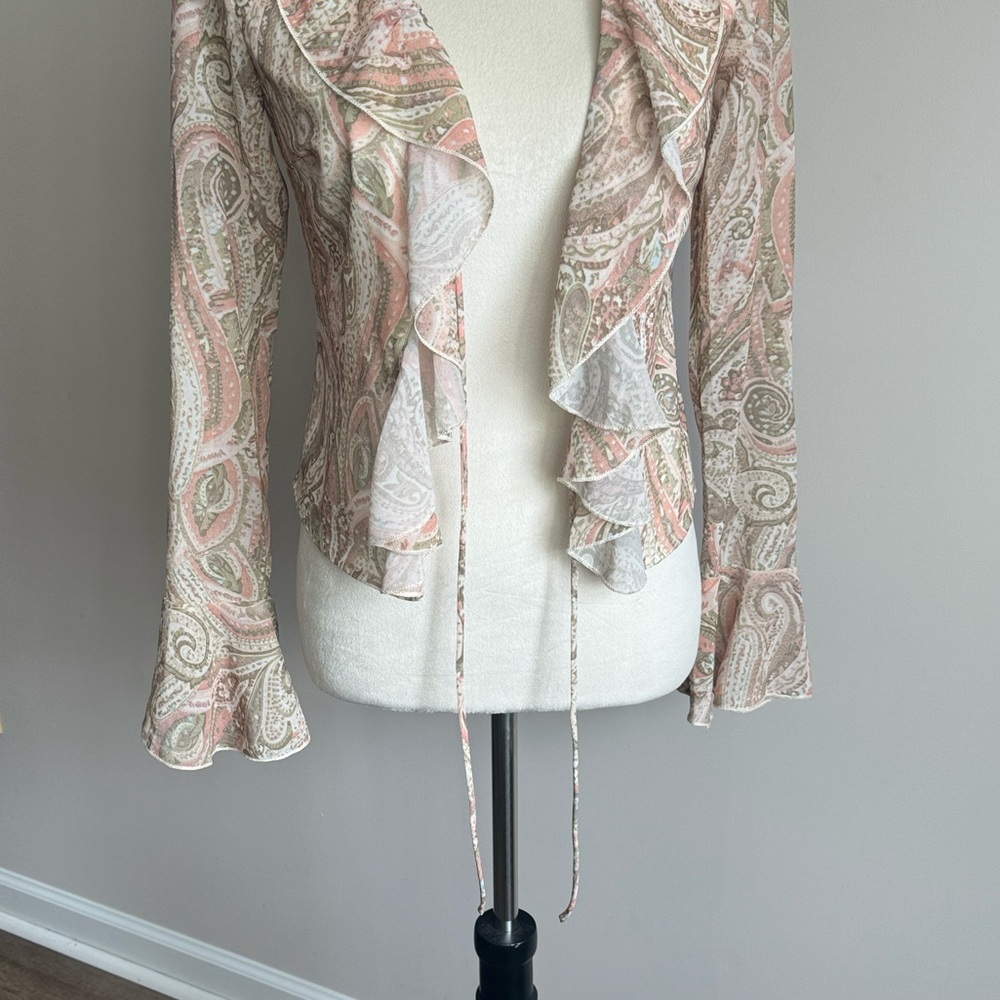 Princess Polly Paisley Ruffle Blouse - Picture 5 of 9